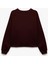 Üç Iplik Şardonlu Dikiş Detaylı Bisiklet Yaka Oversize Sweatshirt 4