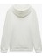 Üç Iplik Şardonlu Nakış Detaylı Kanguru Cepli Kapüşonlu Sweatshirt 4