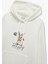Üç Iplik Şardonlu Nakış Detaylı Kanguru Cepli Kapüşonlu Sweatshirt 5