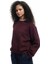 Üç Iplik Şardonlu Dikiş Detaylı Bisiklet Yaka Oversize Sweatshirt 1