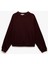 Üç Iplik Şardonlu Dikiş Detaylı Bisiklet Yaka Oversize Sweatshirt 3