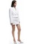 Kruvaze Uzun Kollu Tüvit Crop Blazer Ceket 2