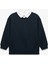 Uzun Kollu Gömlek Yaka Oversize Sweatshirt 1