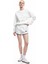 Şardonlu Uzun Kollu Bisiklet Yaka Basic Oversize Sweatshirt 1
