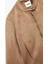 Slim Fit Fermuarlı Cepli Uzun Kollu Dik Yaka Suni Süet Ceket 3