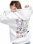 Bugs Bunny Lisanslı Arkası Baskılı Şardonlu Uzun Kollu Kapüşonlu Oversize Sweatshirt 3