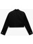 Kruvaze Uzun Kollu Crop Blazer Ceket 5