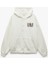 Kapüşonlu Fermuarlı Arkası Baskılı Cepli Şardonlu Oversize Sweatshirt 4