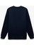 Pamuklu Uzun Kollu Bisiklet Yaka Erkek Basic Sweatshirt 3