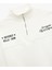 Şardonlu Uzun Kollu Arkası Baskılı Yarım Fermuarlı Sweatshirt 5