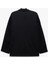 Krep Kumaş Cepli Düğmeli Uzun Kollu Kruvaze Oversize Blazer Ceket 4