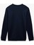Pamuklu Uzun Kollu Dokulu Basic Bisiklet Yaka Sweatshirt 4