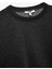 Şardonlu Uzun Kollu Bisiklet Yaka Oversize Sweatshirt 3