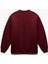 Üç Iplik Şardonlu Uzun Kollu Bisiklet Yaka Oversize Sweatshirt 4