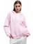 Baskılı Uzun Kollu Şardonlu Kanguru Cepli Fermuarlı Sweatshirt 2