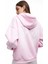 Baskılı Uzun Kollu Şardonlu Kanguru Cepli Fermuarlı Sweatshirt 3