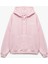 Baskılı Uzun Kollu Şardonlu Kanguru Cepli Fermuarlı Sweatshirt 4