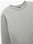 Uzun Kollu Şardonlu Kumaş Detaylı Bisiklet Yaka Sweatshirt 5