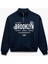 Şardonlu Uzun Kollu Baskılı Yarım Fermuarlı Oversize Sweatshirt 3