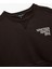Baskılı Uzun Kollu Bisiklet Yaka Şardonlu Oversize Crop Sweatshirt 5