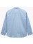 Klasik Yaka Uzun Kollu Oversize Poplin Gömlek 4