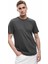 Pamuklu Kısa Kollu Bisiklet Yaka Erkek Basic Tişört 1