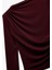 Drape Detaylı Dar Kesim Uzun Kollu Tişört 6