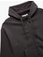 Şardonlu Uzun Kollu Kapüşonlu Kanguru Cepli Oversize Fermuarlı Sweatshirt 3