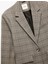 Kruvaze Cepli Uzun Kollu Ekose Oversize Blazer Ceket 6