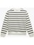 Üç Iplik Şardonlu Uzun Kollu Bisiklet Yaka Sweatshirt 3