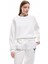 Üç Iplik Şardonlu Dikiş Detaylı Bisiklet Yaka Oversize Sweatshirt 2