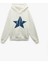 Şardonlu Kapüşonlu Yıldız Aplikeli Fermuarlı Sweatshirt 3