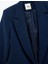 Şal Yaka Kıvırmalı 3/4 Kol Detaylı Cepli Oversize Blazer Ceket 6