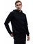 Şardonlu Uzun Kollu Basic Kapşonlu Sweatshirt 1