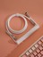 Mekanik Klavyeler Ile Uyumlu Coiled Cable- Örgülü Sarmal Type-C Klavye Kablosu 1