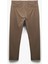 Slim Fit Cep Detaylı Düğmeli Esnek Kumaş Pantolon 2