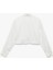 Uzun Kollu Klasik Yaka Oversize Poplin Crop Gömlek 2