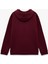 Şardonlu Uzun Kollu Basic Kapşonlu Sweatshirt 2