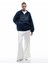 Oversize Uzun Kollu Fermuarlı Yaka Şardonlu Sweatshirt 2