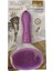 Deluxe Self-Cleaning Pet Brush Purple 1