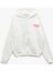 Şardonlu Fermuarlı Kapüşonlu Cep Detaylı Arkası Baskılı Oversize Sweatshirt 4