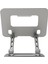 NVR-5035 Açı Ayarlı Ergonomik Macbook Özel 17" Masaüstü Notebook Stand Gümüş Gri 5
