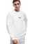 Uzun Kollu Bisiklet Yaka Dokulu Işlemeli Sweatshirt 3