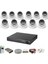11'li Dome Kamera Seti 2mp 3.6mm Full Color Serisi 1