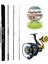 Yekoutdoor Profesyonel Olta Seti Okuma Alijos Surf 435CM 3 Parça&okuma Salina SA-8000A Olta Makinesi 1