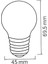 Horoz 001-017-0001 Rainbow Smd LED Ampul Mavi 1W E27 Duy - 10’lu Paket 2