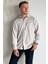 Erkek Tek Cepli Uzun Kol Likralı Oversize Gömlek P-00017777 1