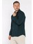 Erkek Tek Cepli Uzun Kol Likralı Oversize Gömlek P-00017777 3