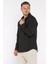Erkek Uzun Kol Likralı Oversize Gömlek P-00017776 1