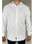 Erkek Uzun Kol Likralı Oversize Gömlek P-00017776 4